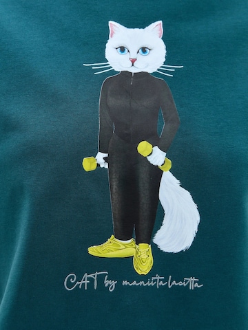 T-shirt 'Sport Cat' Cat e Lolette en bleu