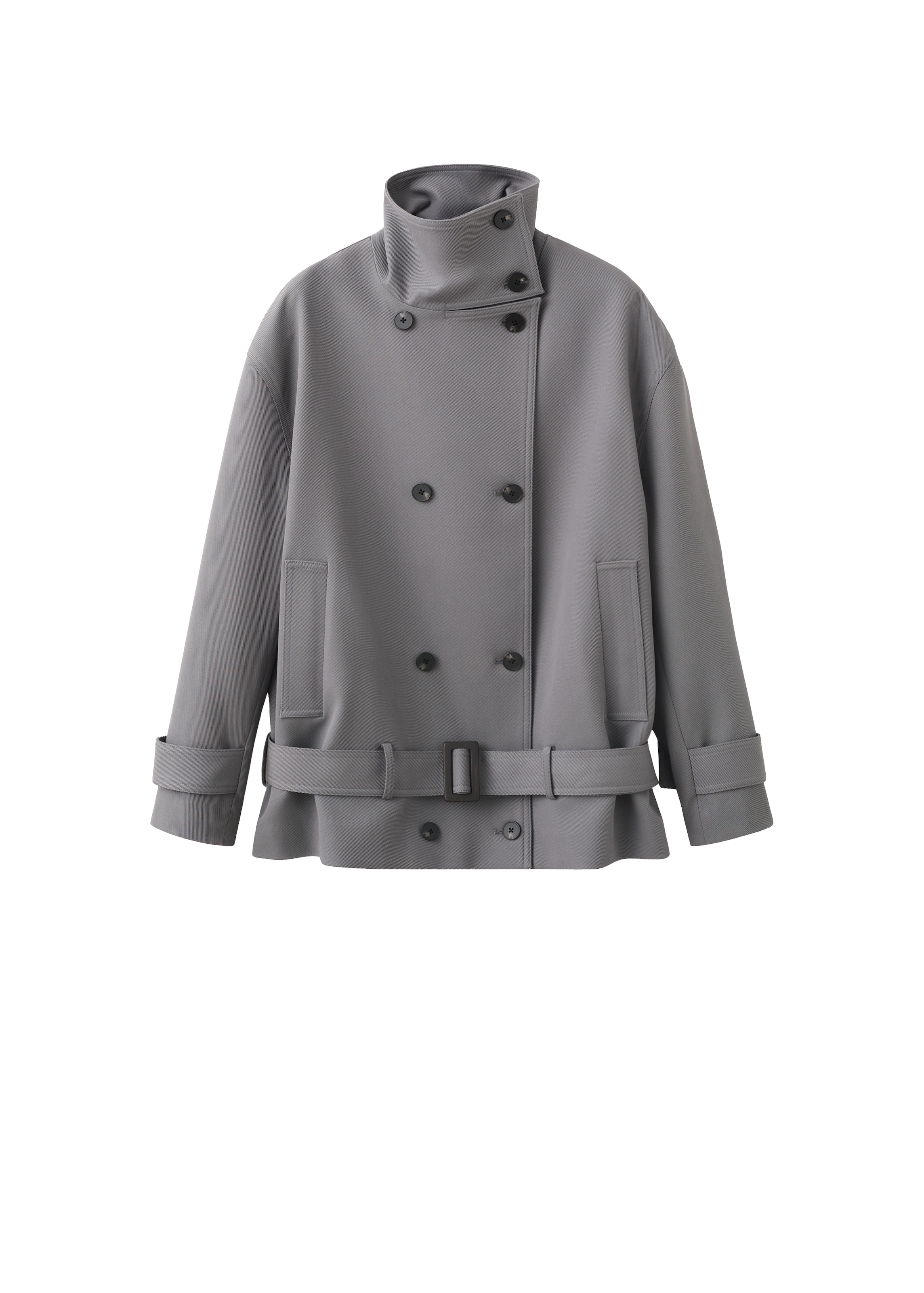 MANGO Between-Season Jacket 'DARIO' in Grey: front