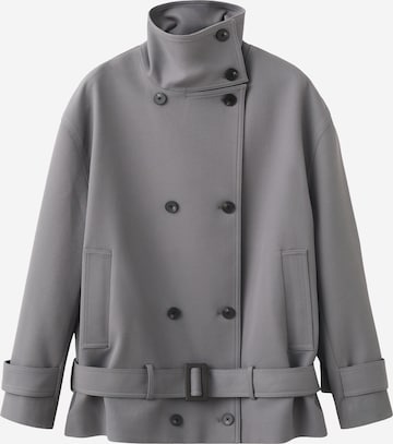 MANGO Jacke 'DARIO' in Grau: Vorderseite