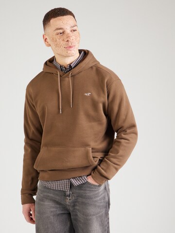 HOLLISTER - Sudadera en marrón: frente