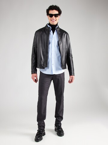 BOSS Regular fit Overhemd 'C-HAL-BD-C1-223' in Blauw