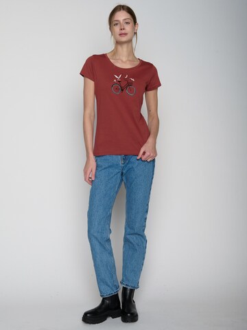 GREENBOMB Shirt in Rood