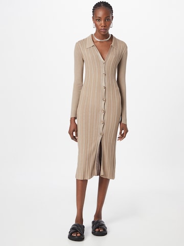 River Island Kleid in Beige: predná strana