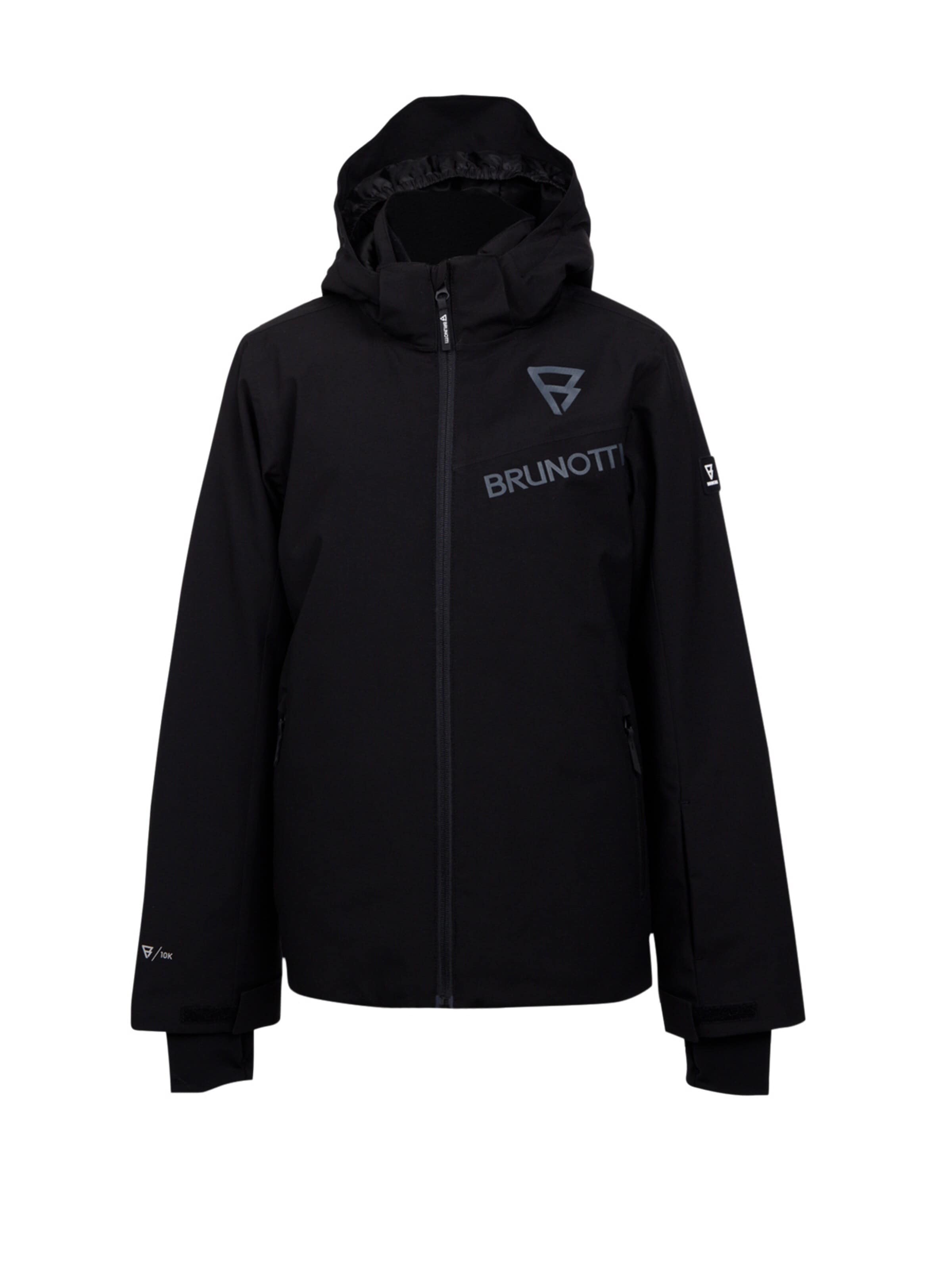BRUNOTTI Outdoorjacke in Schwarz: Vorderseite