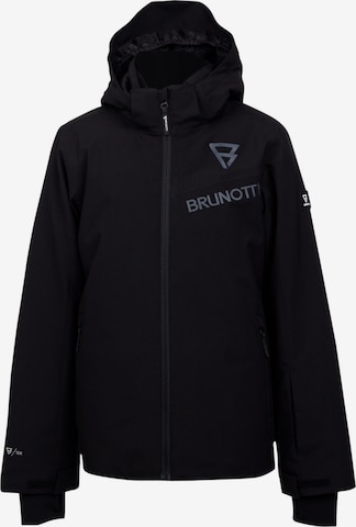 BRUNOTTI Outdoorjacke in Schwarz: Vorderseite