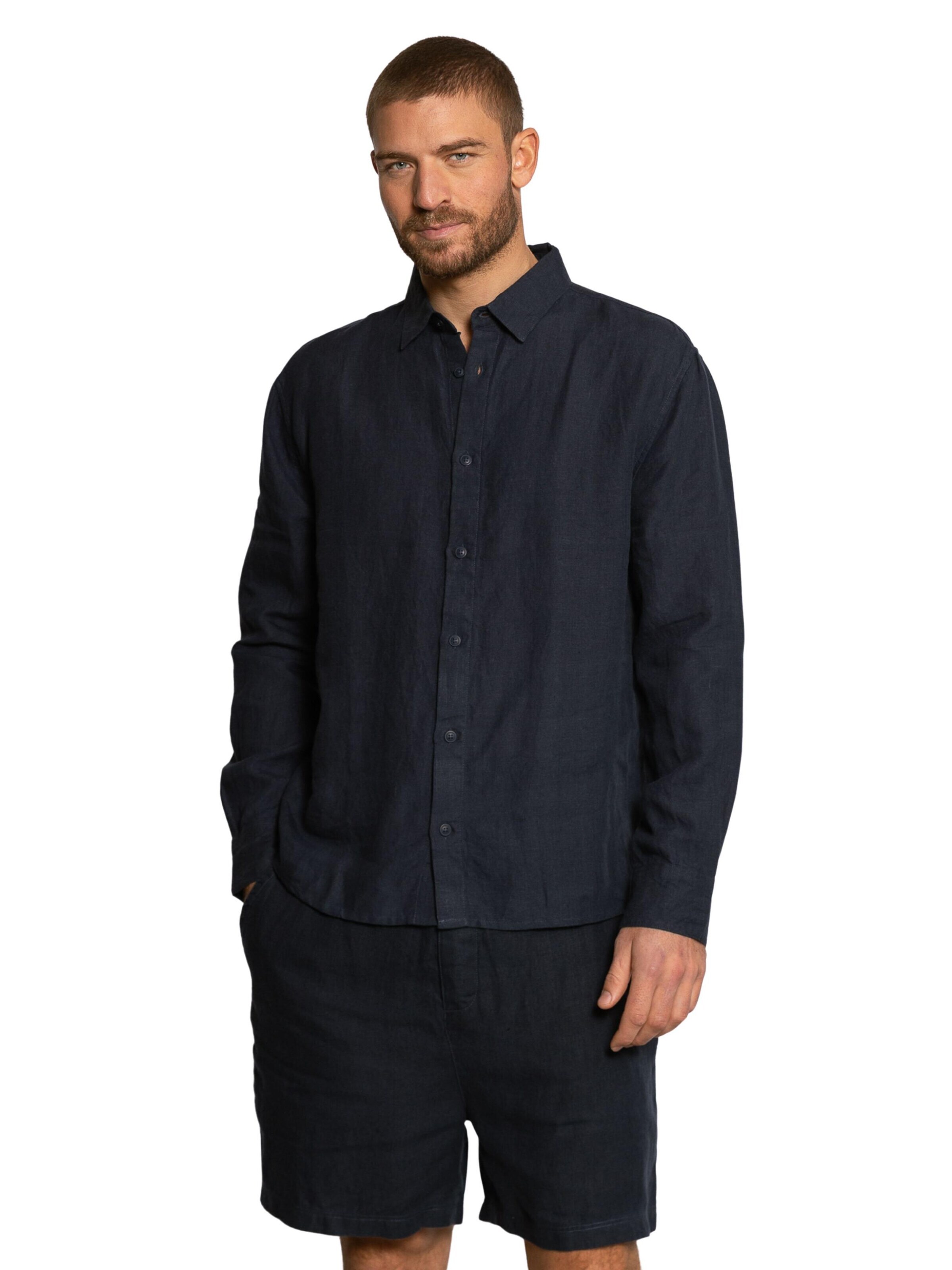 T-Shirt 'Aimé' LDB en bleu : devant