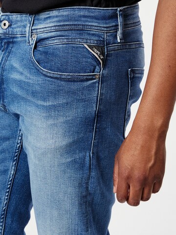 REPLAY Regular Jeans 'Grover' i blå