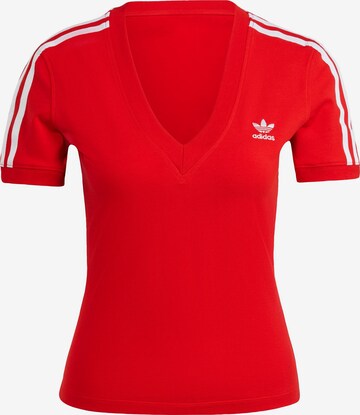 ADIDAS ORIGINALS T-shirt i röd: framsida