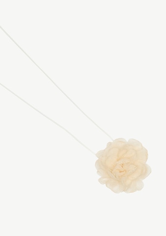 COMMA Ketting in Beige: voorkant
