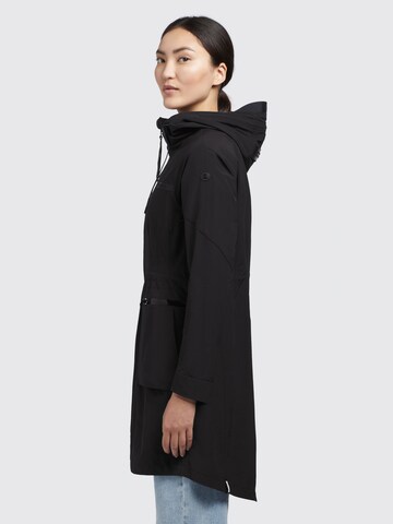 khujo Between-Seasons Coat in Black