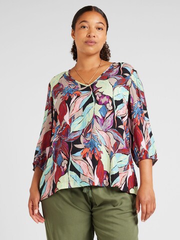 Vero Moda Curve Blouse 'VMCGAJA' in Mixed colors: front