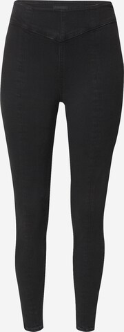 River Island Štandardný strih Jeggings 'Franks' - Čierna: predná strana