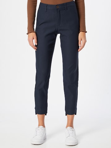 Regular Pantalon chino 'Rex' Freequent en bleu : devant