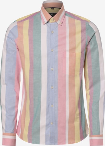 Nils Sundström Button Up Shirt in Mixed colors: front