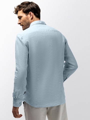 State of Art Regular fit Overhemd in Blauw