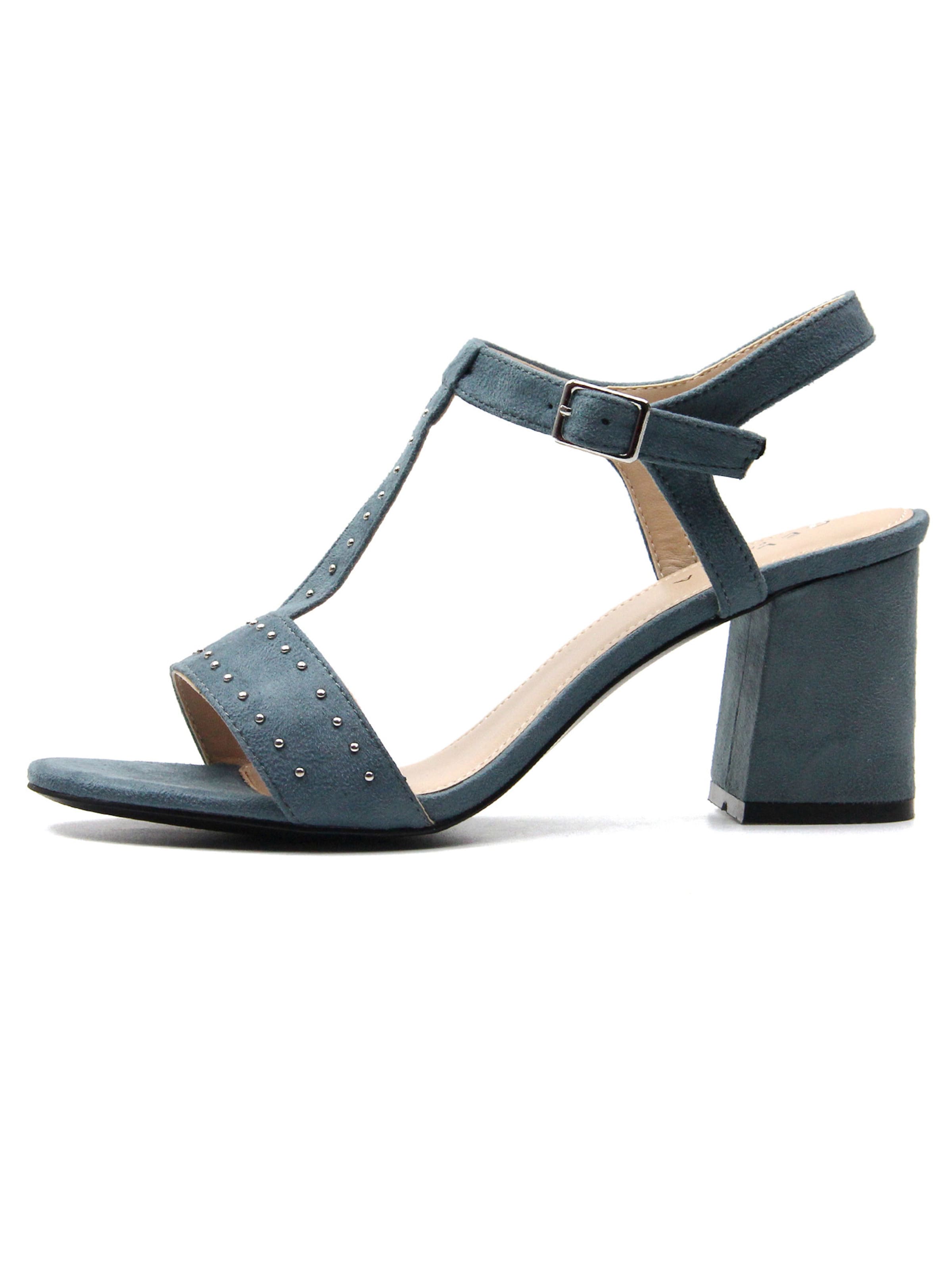 Celena Sandali 'Carita' | modra / srebrno-siva barva, Prikaz izdelka