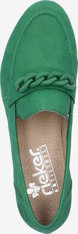 Rieker Classic Flats in Green