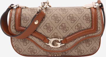 Sac à bandoulière 'DEA CROSSBODY FLAP' GUESS en marron : devant