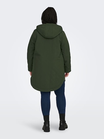 ONLY Carmakoma Winterjacke in Grün