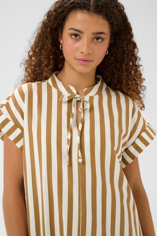 SAINT TROPEZ Jurk 'ZalindaSZ' in Bruin