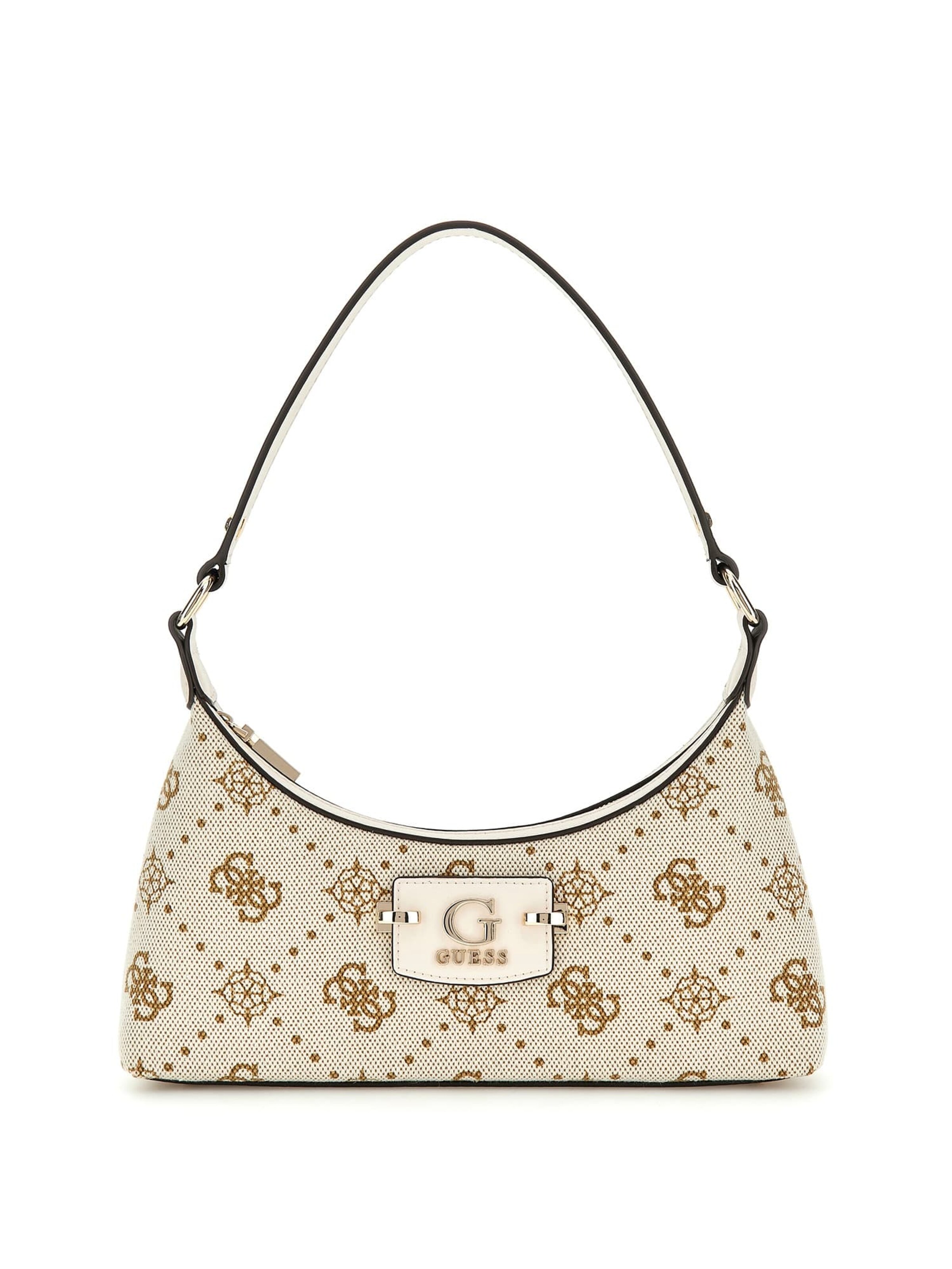 GUESS Schultertasche 'Neda' in Beige: Vorderseite