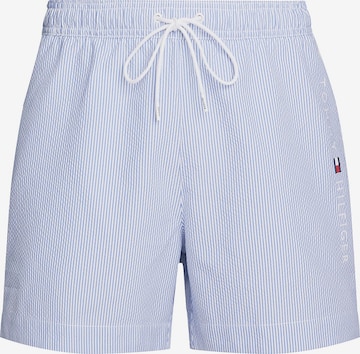 Shorts de bain TOMMY HILFIGER en bleu : devant