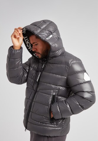 JACK1T Winter jacket 'R4D' in Grey