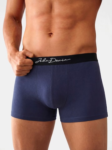 JOHN DEVIN Boxer shorts in Blue: front