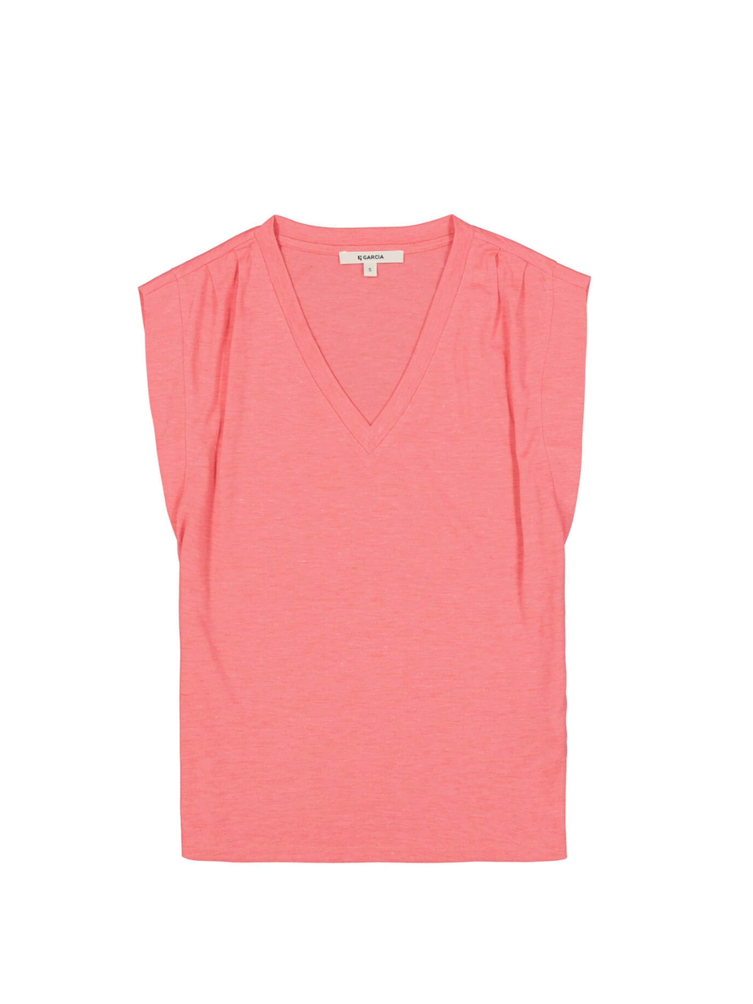 GARCIA Shirt 'Garcia - Dames t-shirt' in Red: front