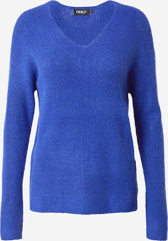 ONLY Sweater 'CAMILLA' in Blue: front