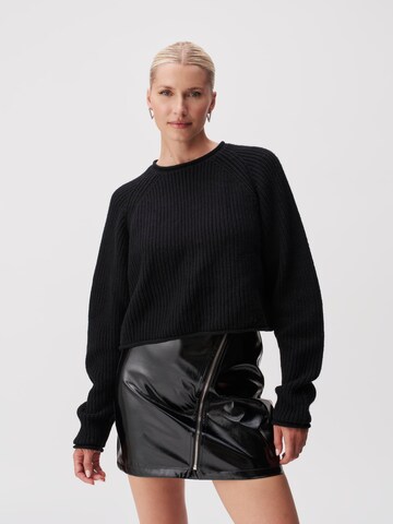 LeGer by Lena Gercke Pullover 'Celia' in Schwarz: predná strana