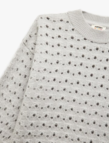 Koton Sweater 'Ajurlu' in Grey