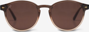 Kapten & Son Sunglasses 'Marais Large Gradient Brown' in Brown