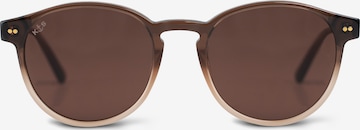 Kapten & Son Sonnenbrille 'Marais Large Gradient Brown' in Braun