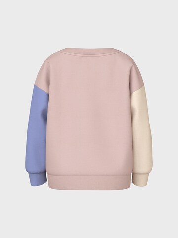 NAME IT Sweatshirt 'VISUSAN' in Roze