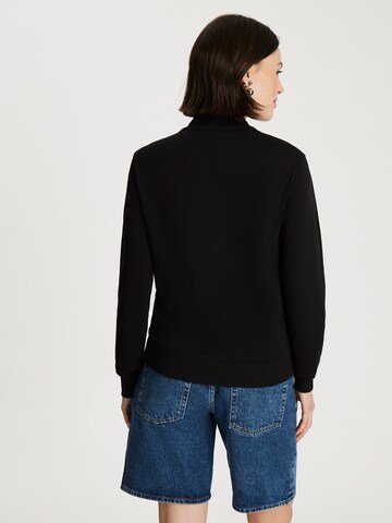 CROSS JEANS Sweatjacke in Schwarz