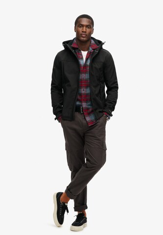 Superdry Between-season jacket 'Trekker' in Black