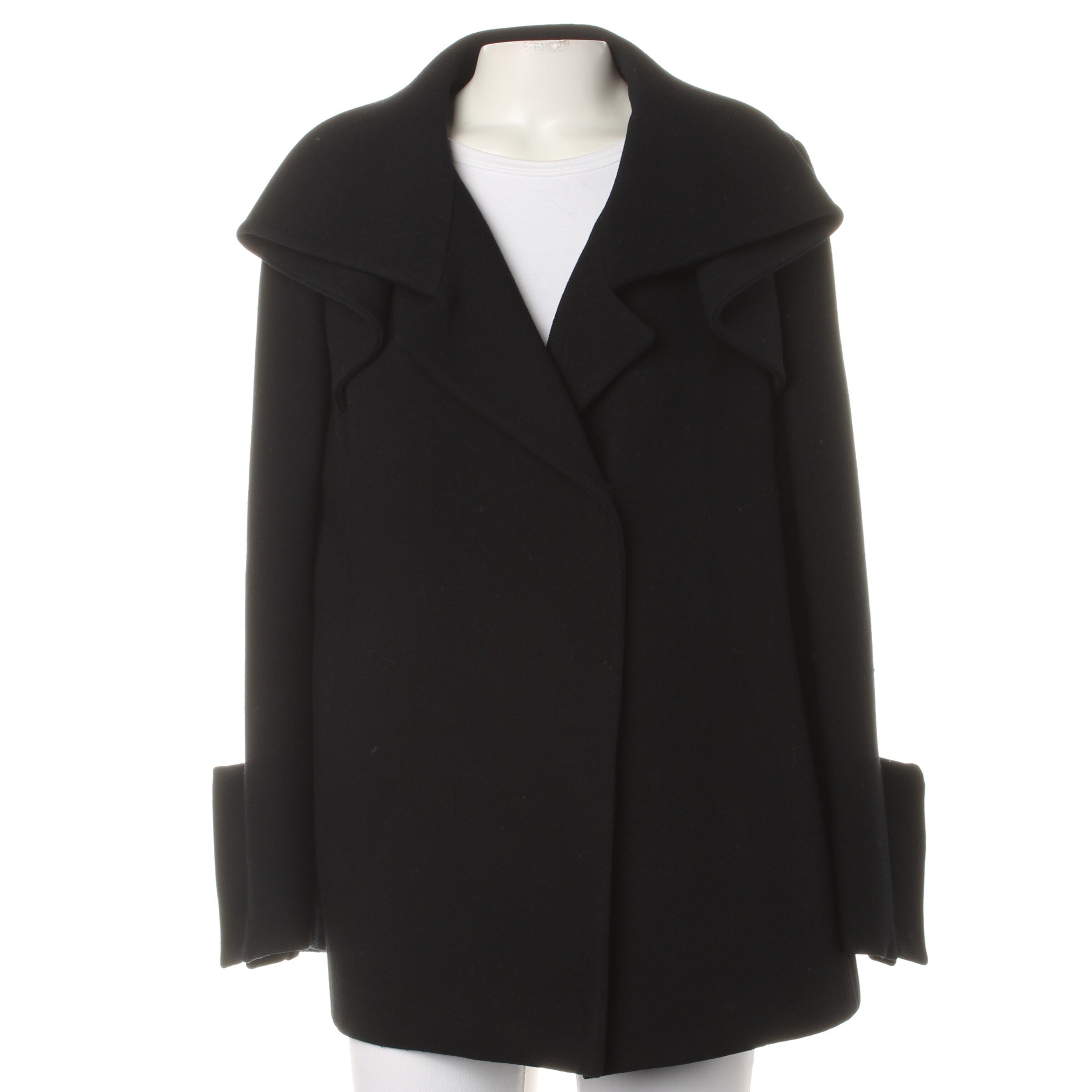 PRADA Übergangsjacke XS in Schwarz: Vorderseite