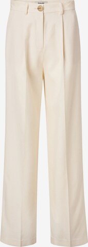 Wide Leg Pantalon chino Salsa Jeans en blanc : devant