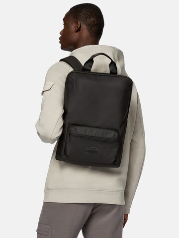 Boggi Milano Rucksack in Schwarz: Vorderseite