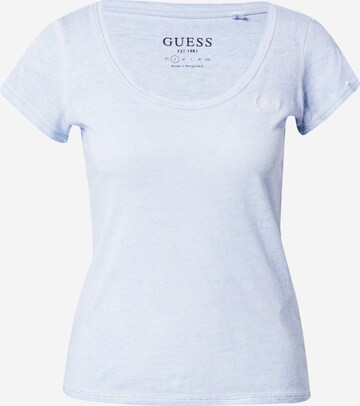 GUESS Shirt in Blauw: voorkant