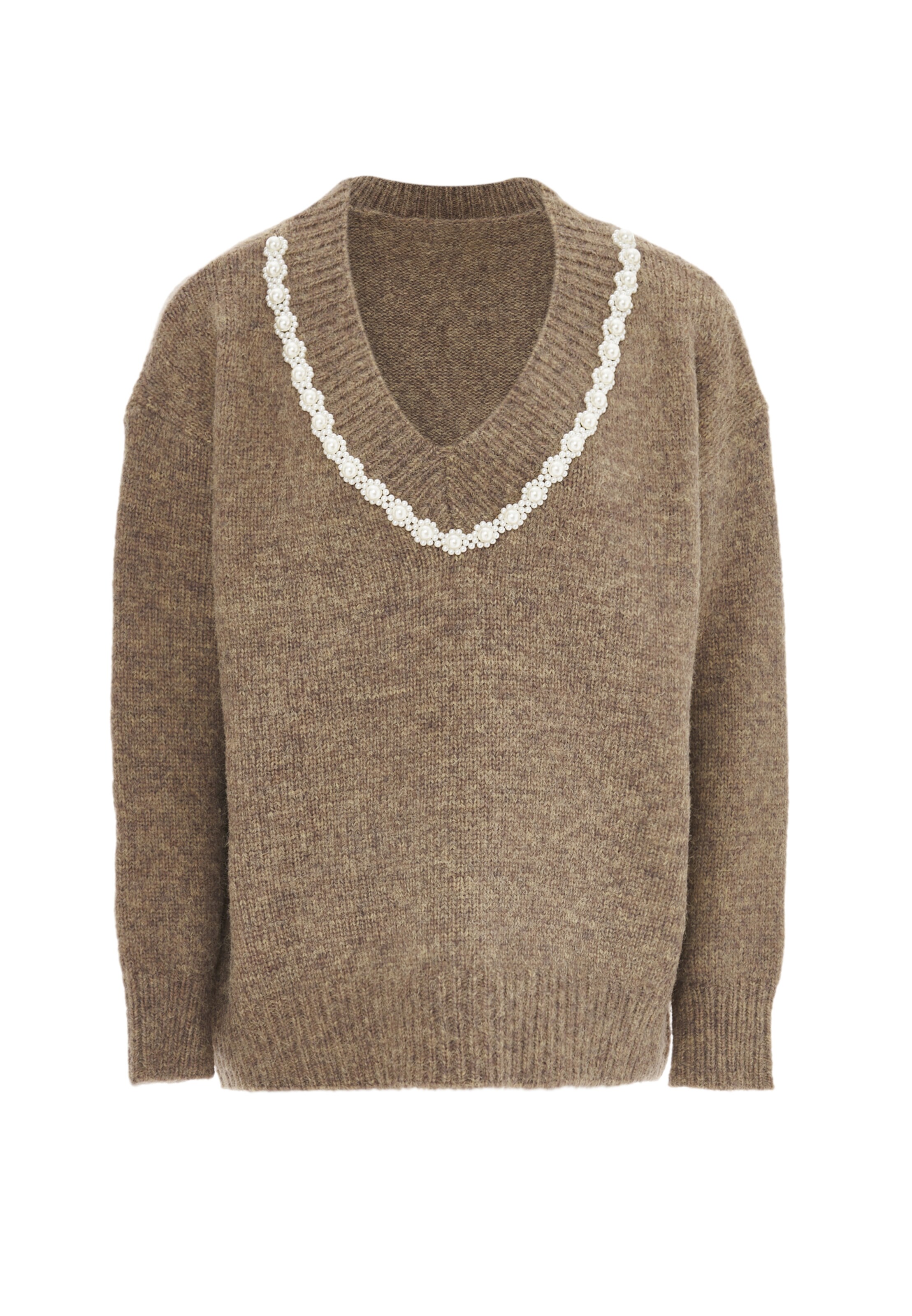 caissa Sweater in Grey: front