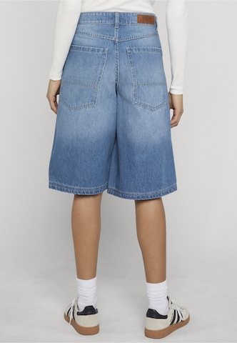 Urban Classics Wide leg Jeans in Blauw