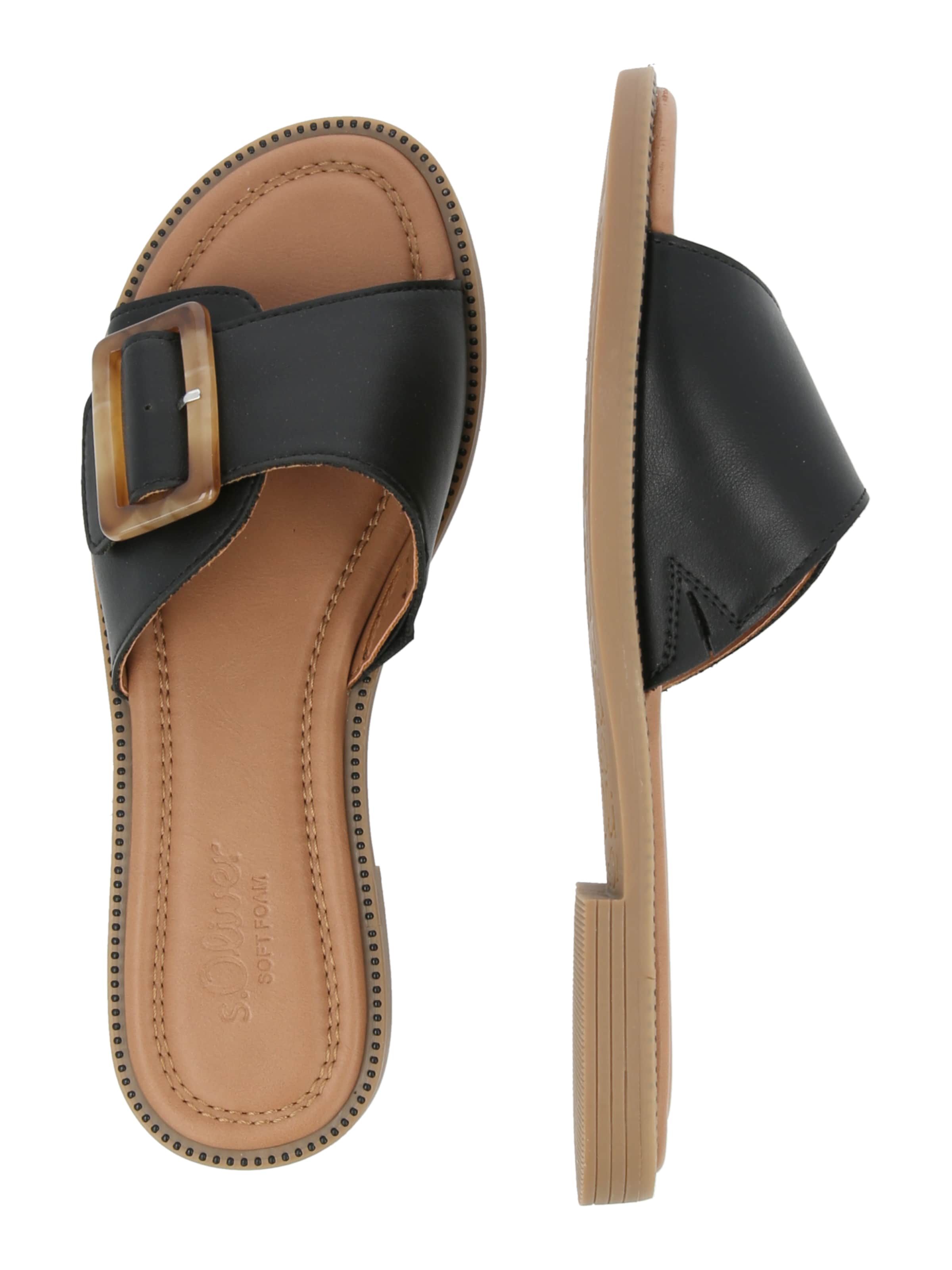 s.Oliver Muiltjes in Zwart