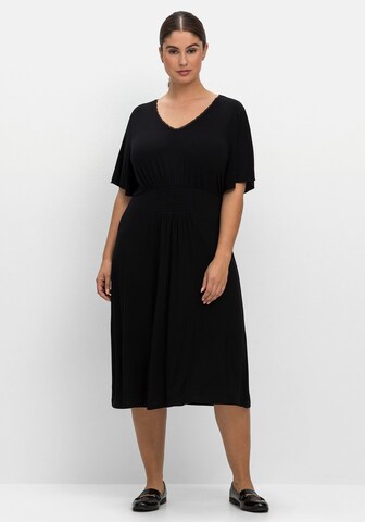 SHEEGO Kleid in Schwarz: predná strana