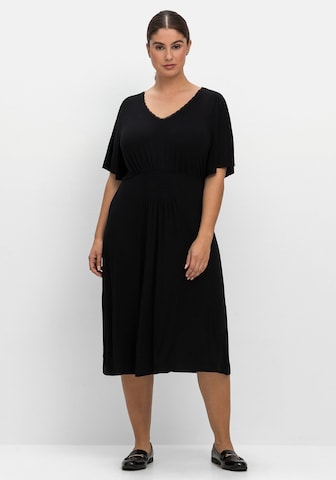 SHEEGO Kleid in Schwarz: predná strana