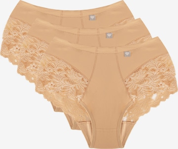 Slip 'Diamond 3506' Wolbar en beige : devant