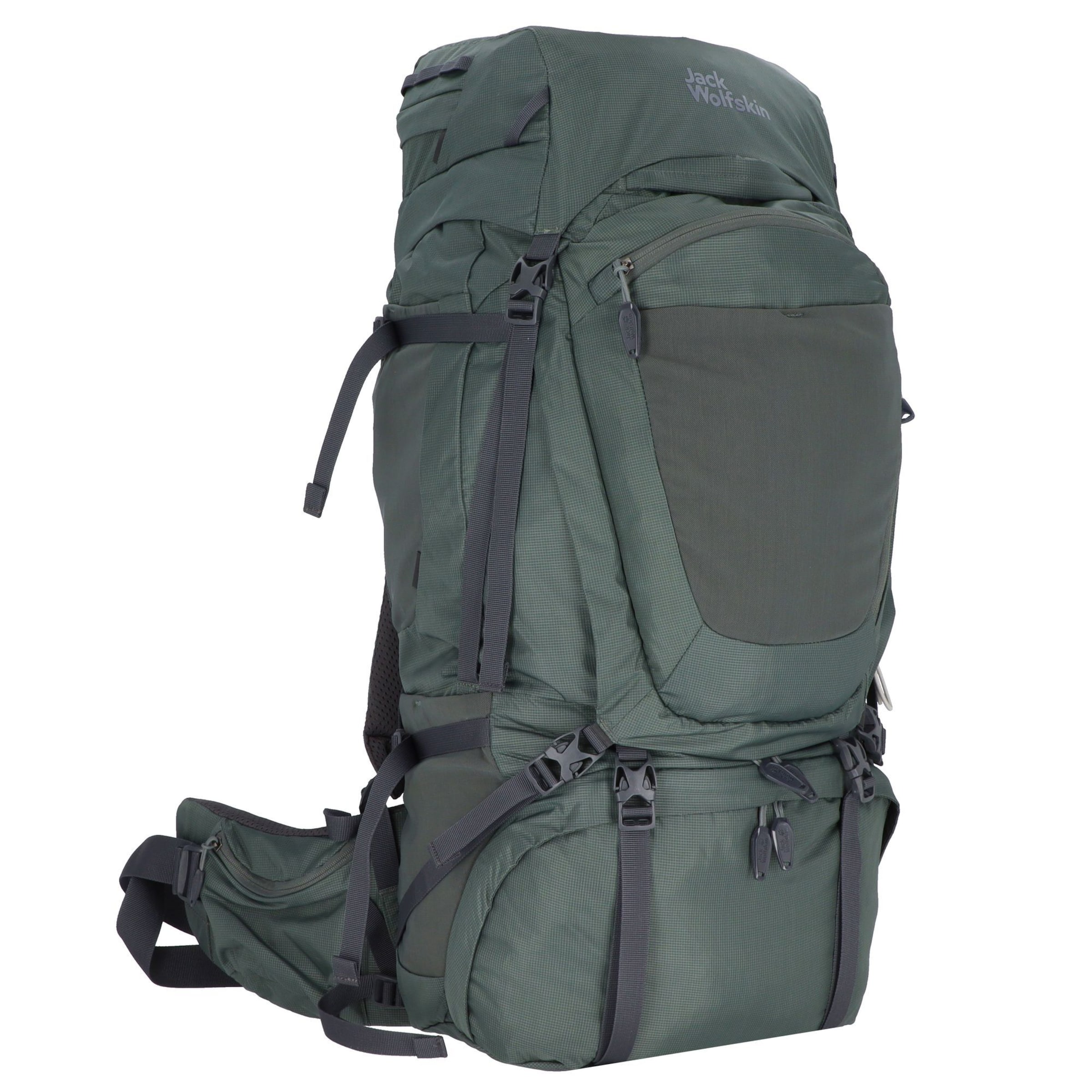 JACK WOLFSKIN Sports backpack 'Denali' in Green