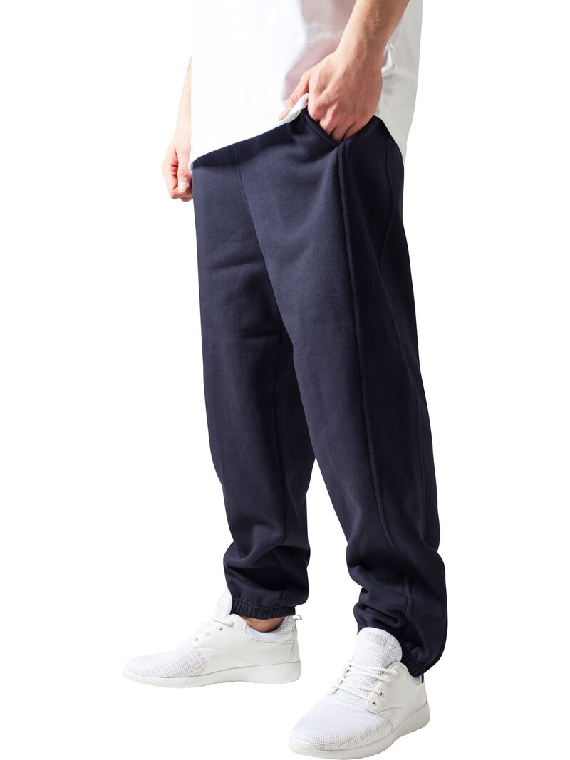 Tracksuit Pants Urban Classics Big & Tall Tracksuit pants Night Blue