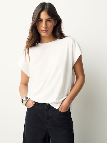 Next Majica | bela barva: sprednja stran